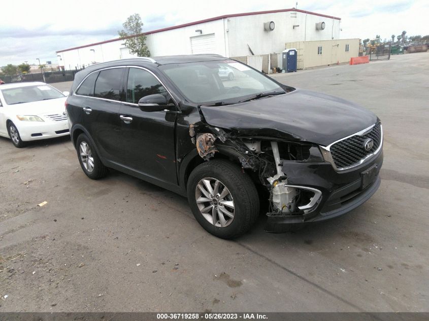 2018 KIA SORENTO LX - 5XYPG4A35JG423498