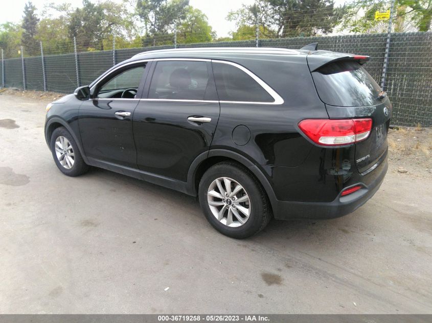 2018 KIA SORENTO LX - 5XYPG4A35JG423498