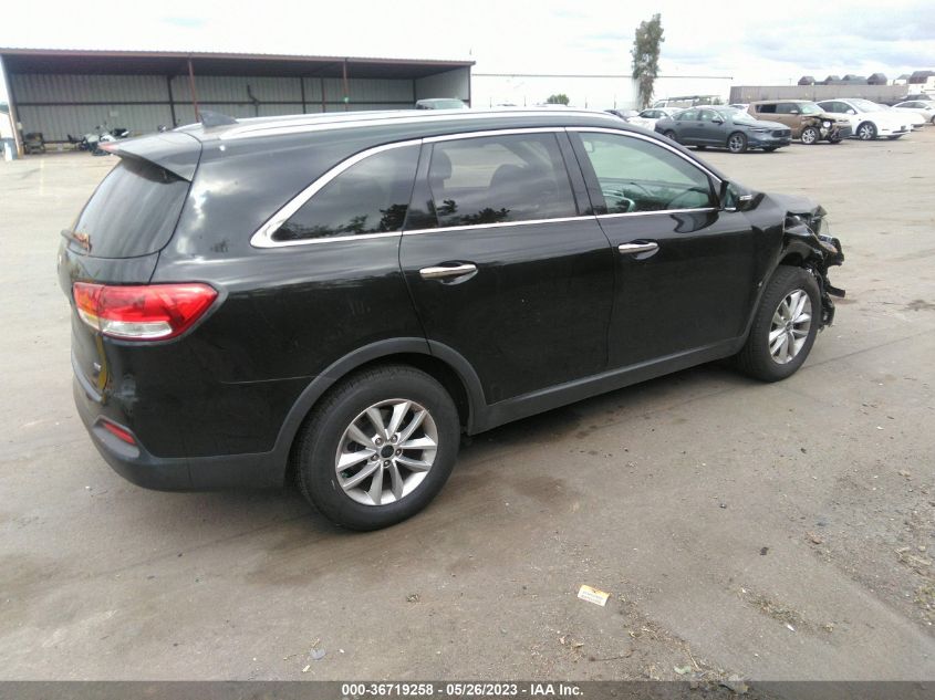 2018 KIA SORENTO LX - 5XYPG4A35JG423498