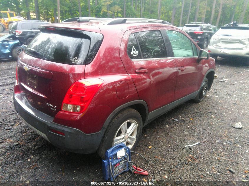 2016 CHEVROLET TRAX LT - 3GNCJPSB4GL279636