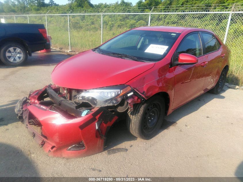 2017 TOYOTA COROLLA LE - 2T1BURHE6HC857569