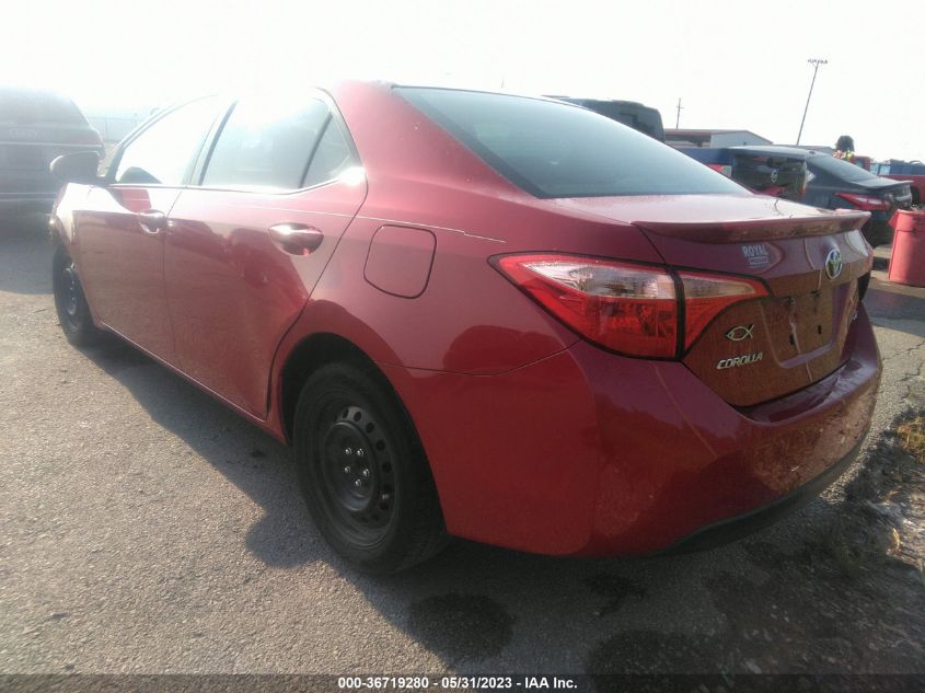 2017 TOYOTA COROLLA LE - 2T1BURHE6HC857569