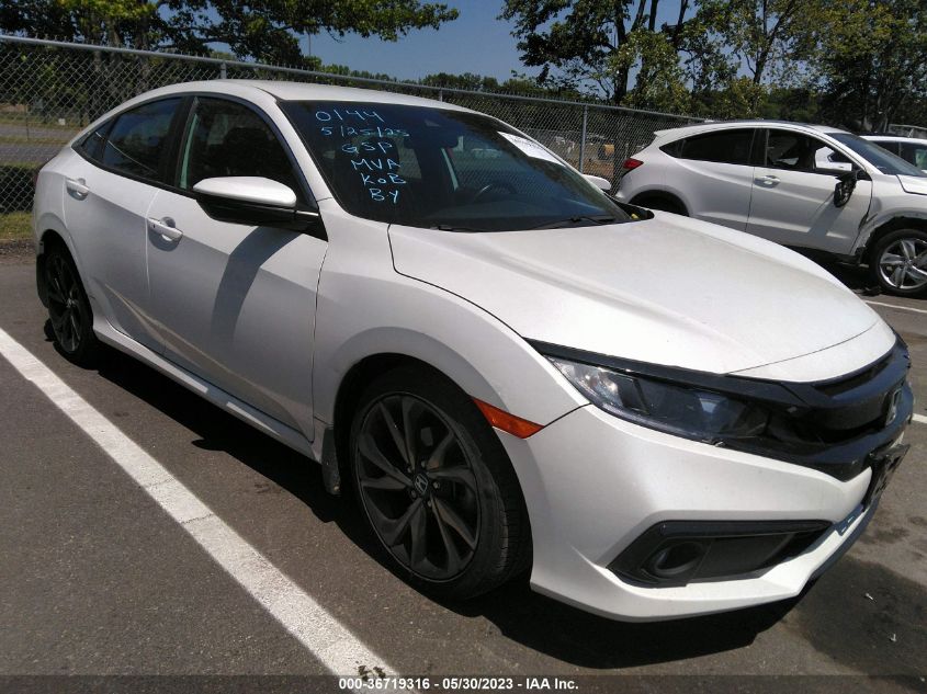 2021 HONDA CIVIC SEDAN SPORT - 19XFC2F84ME200144