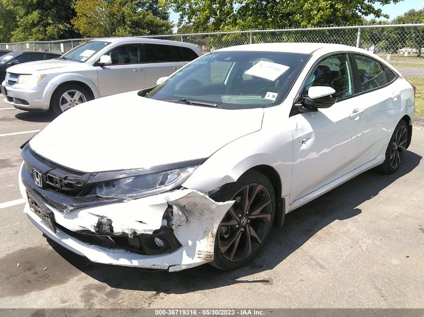 2021 HONDA CIVIC SEDAN SPORT - 19XFC2F84ME200144