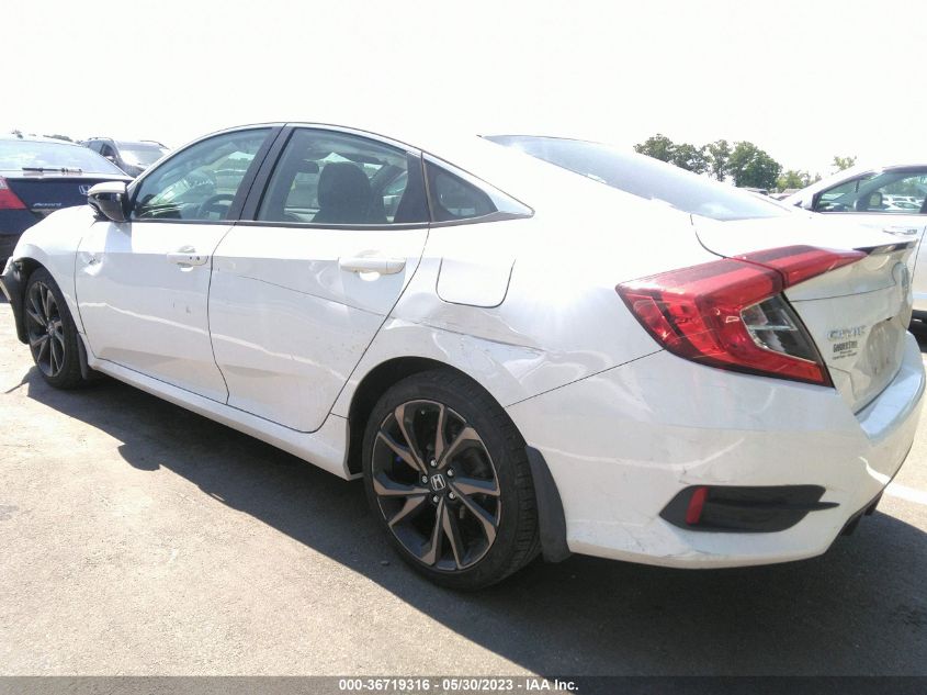 2021 HONDA CIVIC SEDAN SPORT - 19XFC2F84ME200144
