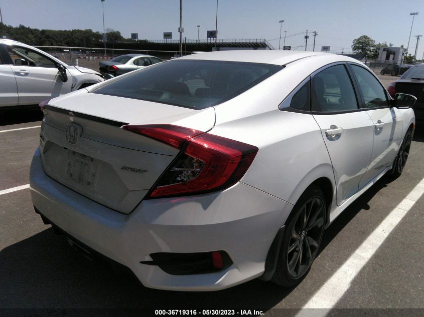 2021 HONDA CIVIC SEDAN SPORT - 19XFC2F84ME200144
