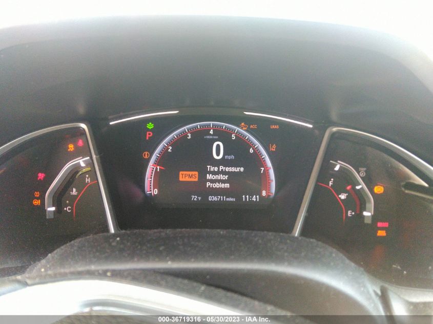 2021 HONDA CIVIC SEDAN SPORT - 19XFC2F84ME200144