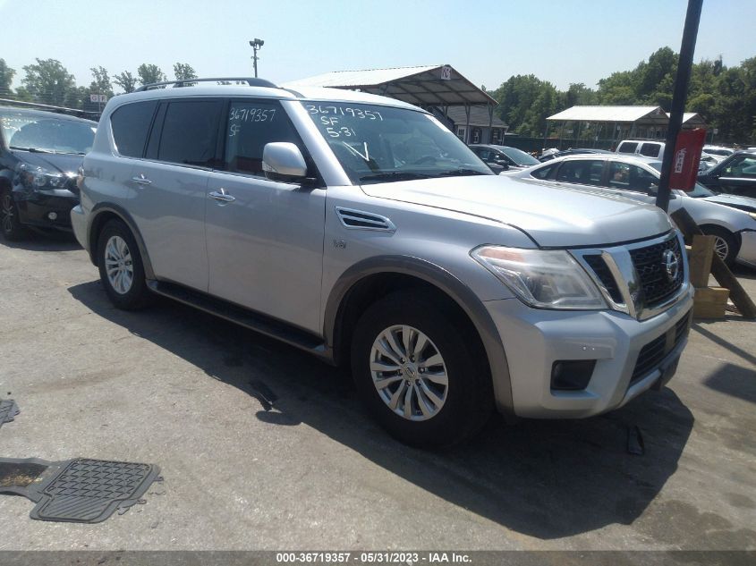 2017 NISSAN ARMADA SV - JN8AY2ND9H9006105