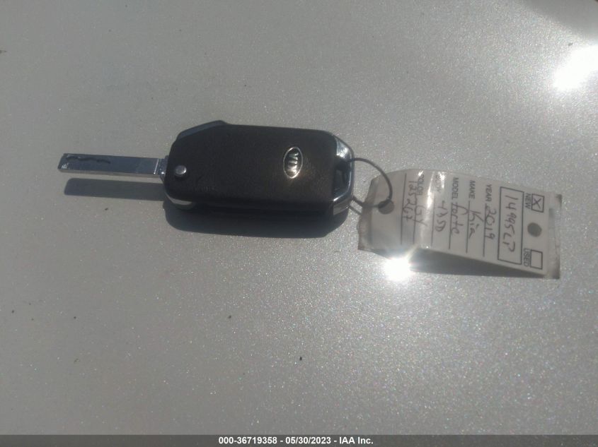 2019 KIA FORTE LXS - 3KPF24AD6KE125267