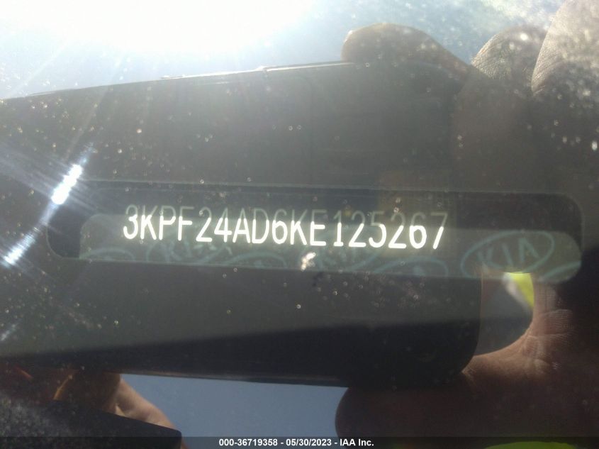 2019 KIA FORTE LXS - 3KPF24AD6KE125267