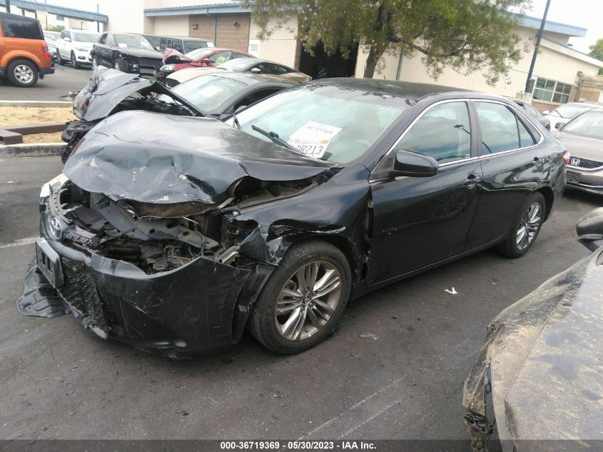 2015 TOYOTA CAMRY SE - 4T1BF1FK3FU945527