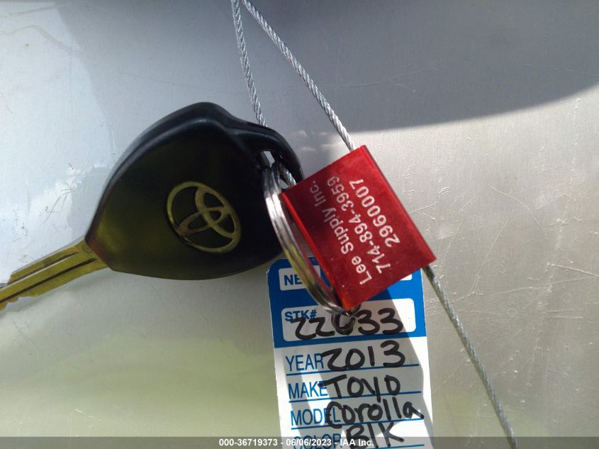 2013 TOYOTA COROLLA L - JTDBU4EE0DJ118977