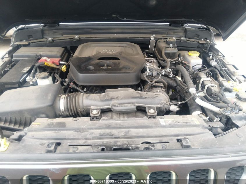 2021 JEEP WRANGLER UNLIMITED SAHARA 1C4HJXENXMW592345