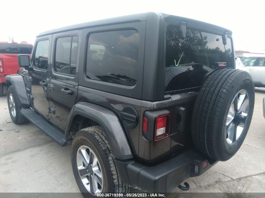 2021 JEEP WRANGLER UNLIMITED SAHARA 1C4HJXENXMW592345
