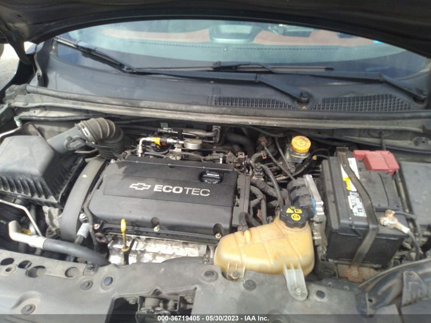 2013 CHEVROLET SONIC LT - 1G1JC5SHXD4166786