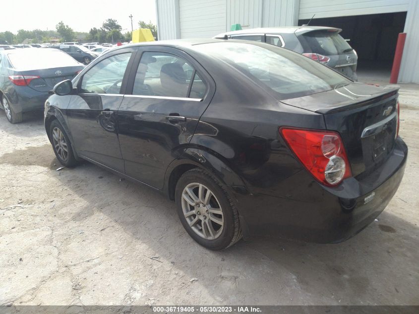 2013 CHEVROLET SONIC LT - 1G1JC5SHXD4166786