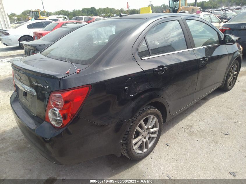 2013 CHEVROLET SONIC LT - 1G1JC5SHXD4166786