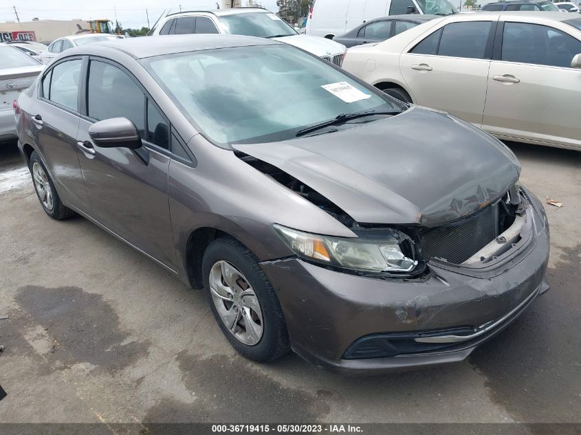 2014 HONDA CIVIC SEDAN LX - 2HGFB2F54EH519978