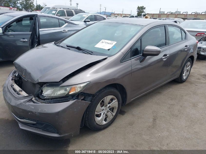 2014 HONDA CIVIC SEDAN LX - 2HGFB2F54EH519978