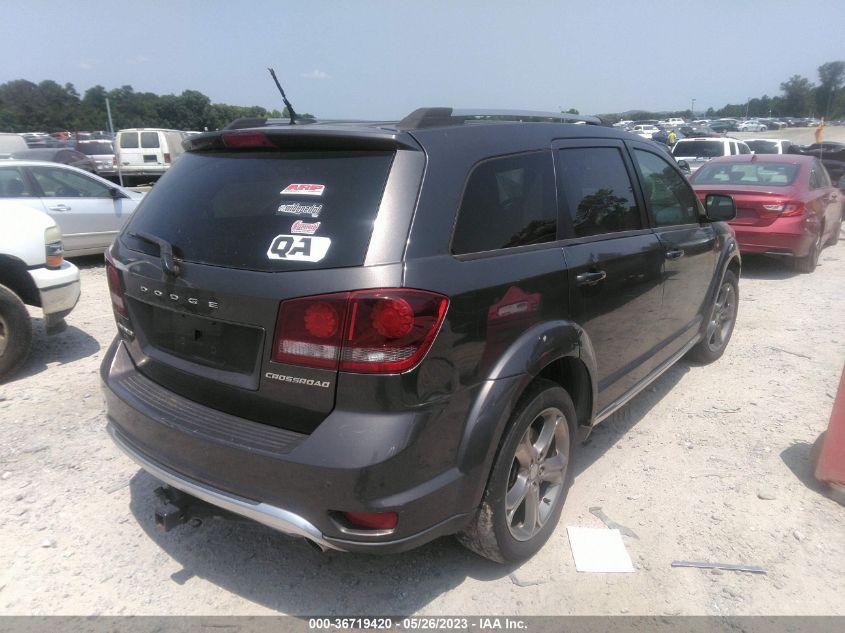 2015 DODGE JOURNEY CROSSROAD - 3C4PDCGG6FT578431