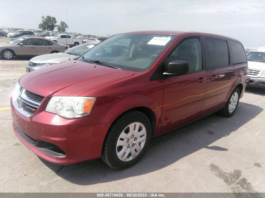 2014 DODGE GRAND CARAVAN SE - 2C4RDGBG5ER471752