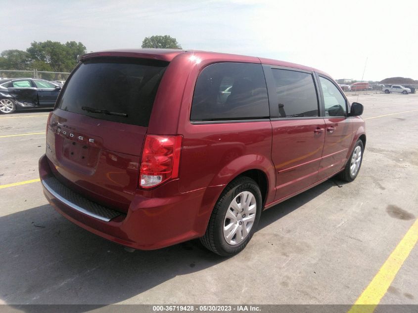 2014 DODGE GRAND CARAVAN SE - 2C4RDGBG5ER471752