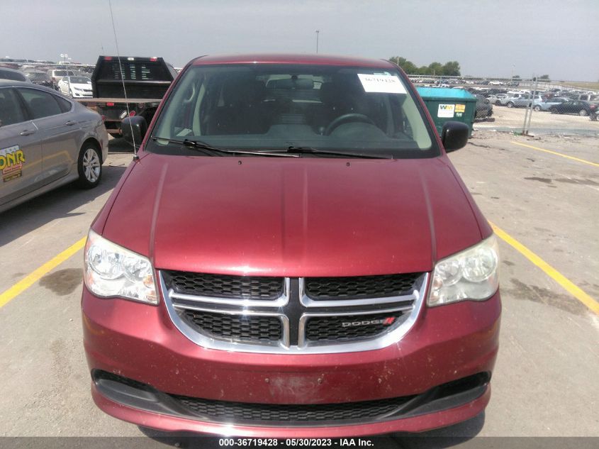 2014 DODGE GRAND CARAVAN SE - 2C4RDGBG5ER471752