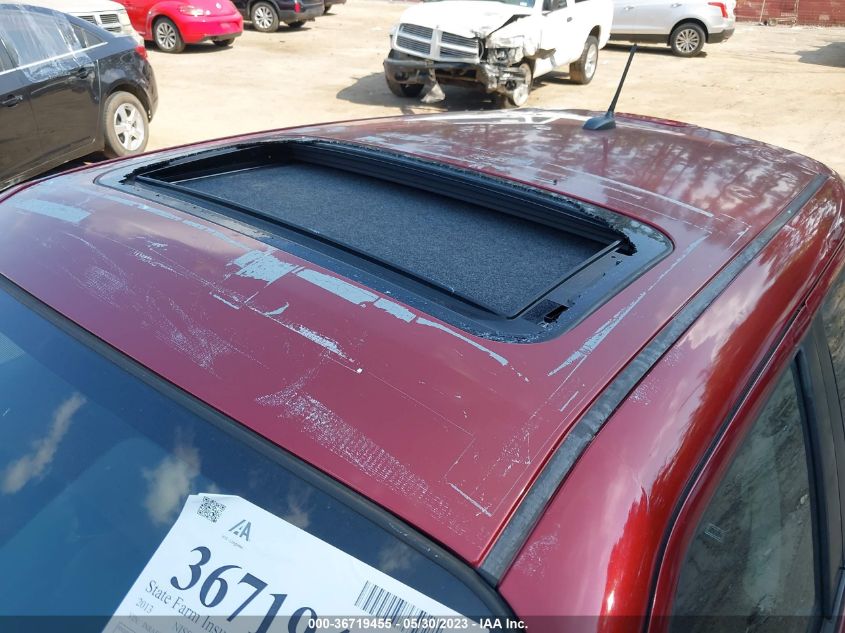 2013 NISSAN JUKE SV - JN8AF5MR0DT206517