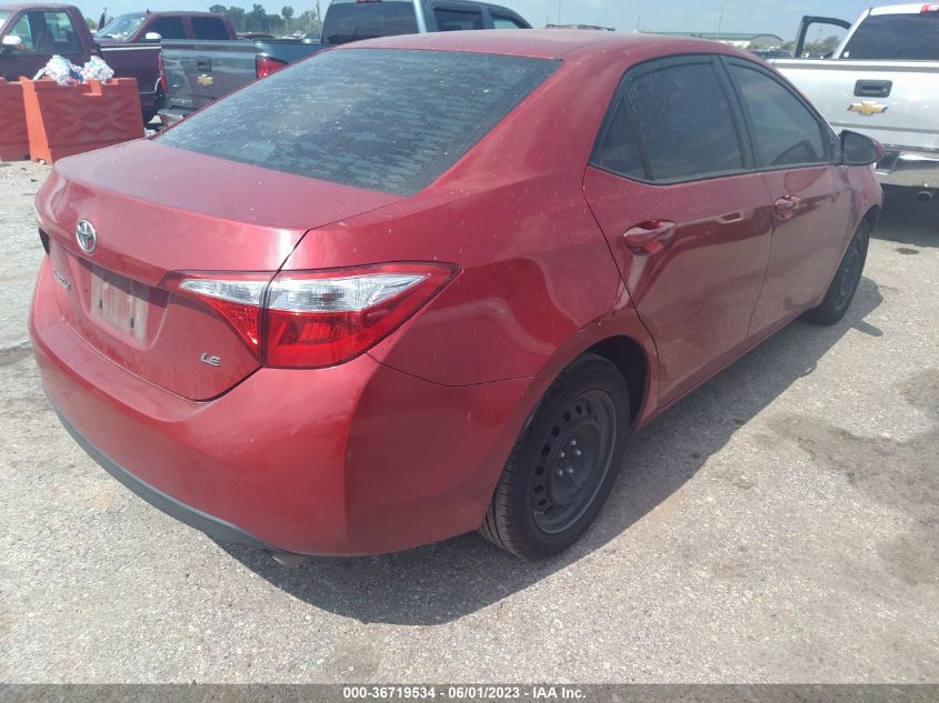 2015 TOYOTA COROLLA L/LE/S/S PLUS/LE PLUS - 2T1BURHE8FC339976