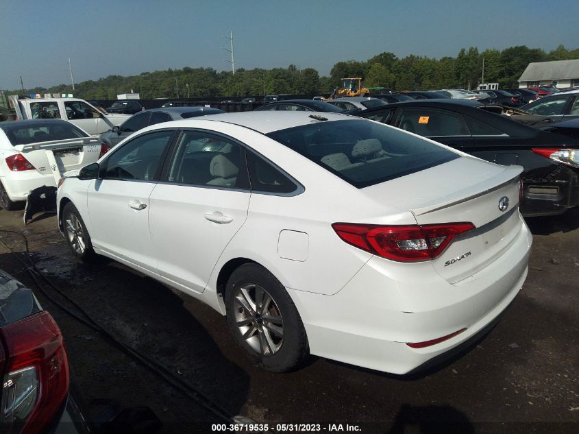 2016 HYUNDAI SONATA 2.4L SE - 5NPE24AF4GH277337