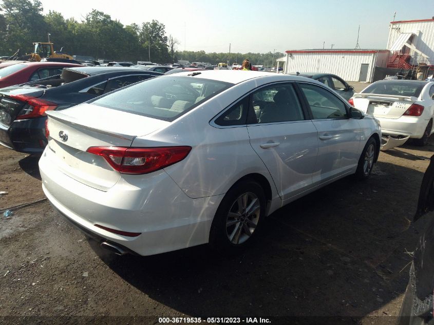 2016 HYUNDAI SONATA 2.4L SE - 5NPE24AF4GH277337