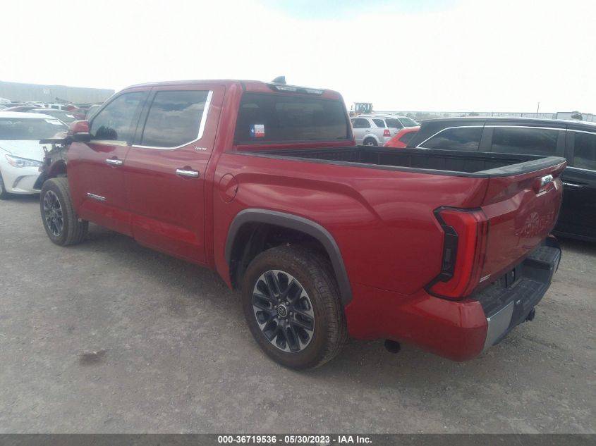 2022 TOYOTA TUNDRA 2WD LIMITED - 5TFJA5AB7NX003376