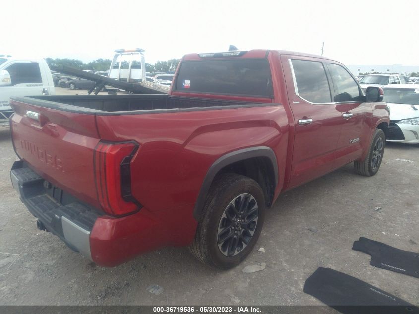 2022 TOYOTA TUNDRA 2WD LIMITED - 5TFJA5AB7NX003376