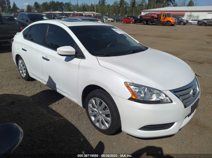 2013 NISSAN SENTRA SV - 3N1AB7AP8DL607472