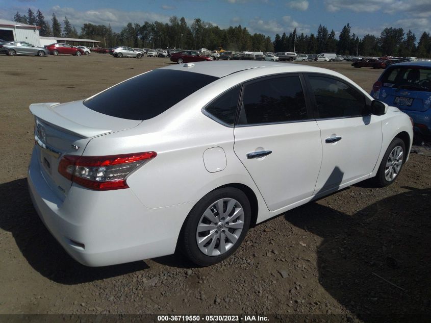 2013 NISSAN SENTRA SV - 3N1AB7AP8DL607472