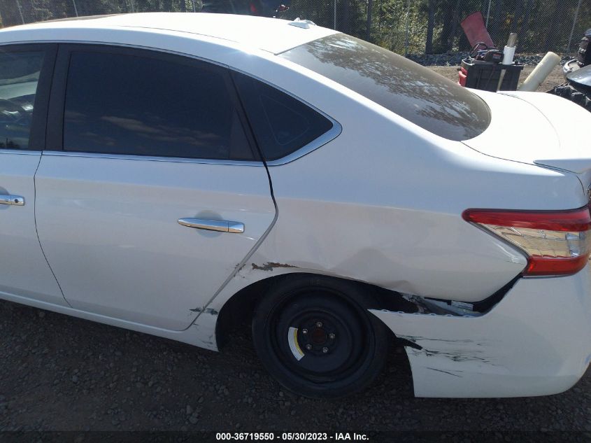 2013 NISSAN SENTRA SV - 3N1AB7AP8DL607472