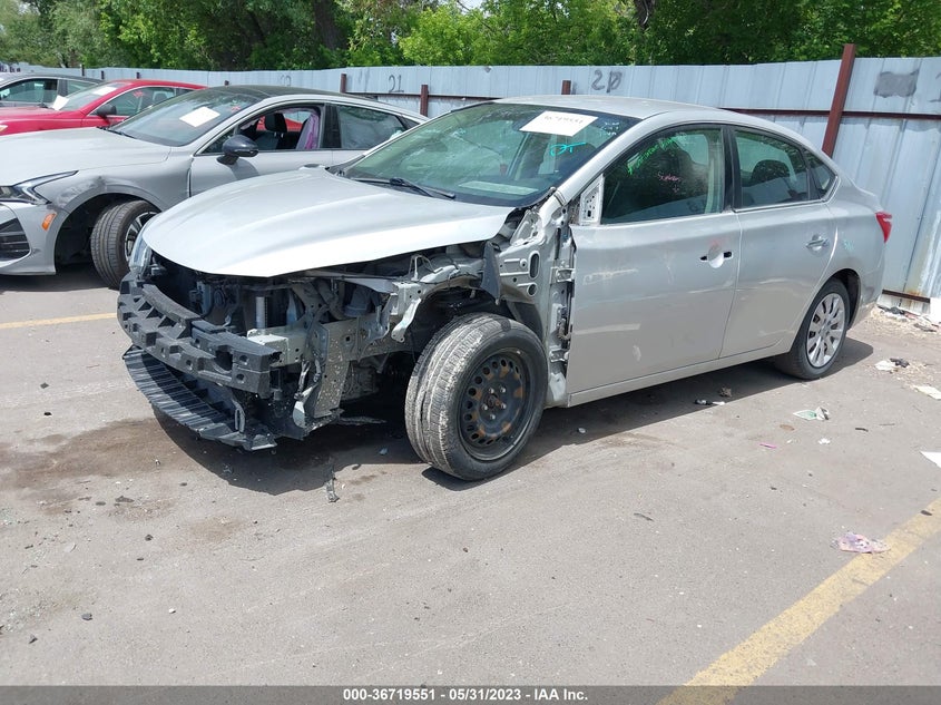 VIN 3N1AB7AP2HY322310 2017 NISSAN SENTRA SV