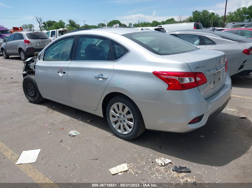 VIN 3N1AB7AP2HY322310 2017 NISSAN SENTRA SV