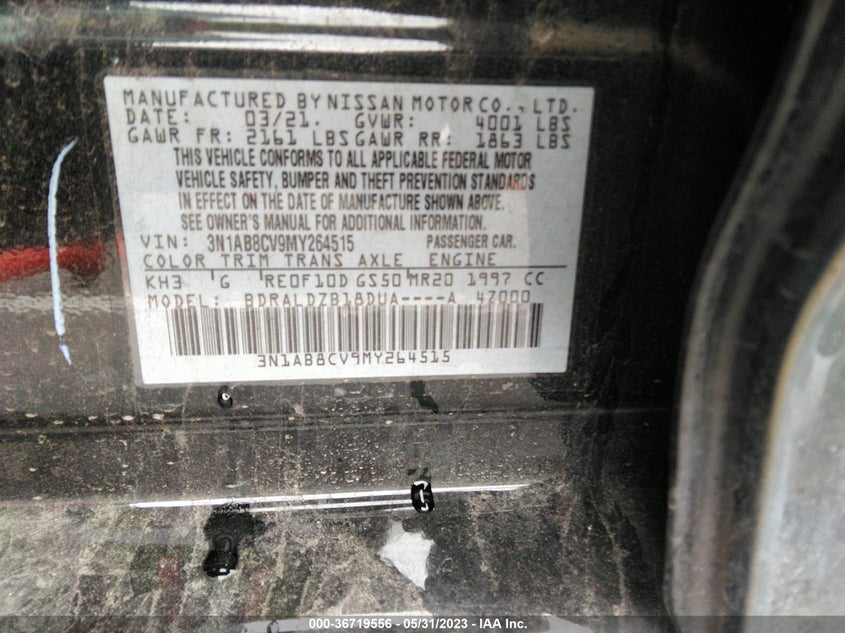 VIN 3N1AB7AP9JY296794 2018 NISSAN SENTRA SV