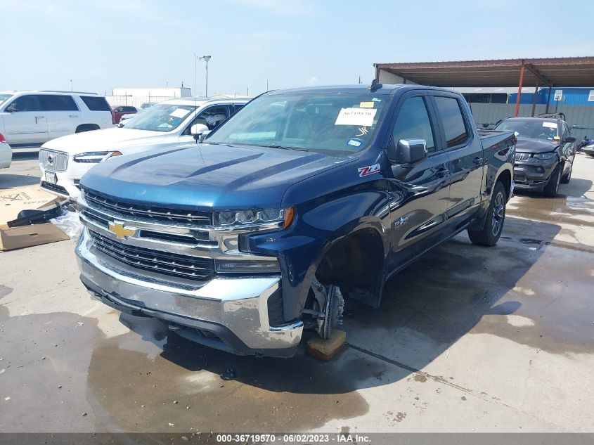 2021 CHEVROLET SILVERADO 1500 LT - 3GCUYDED1MG400907