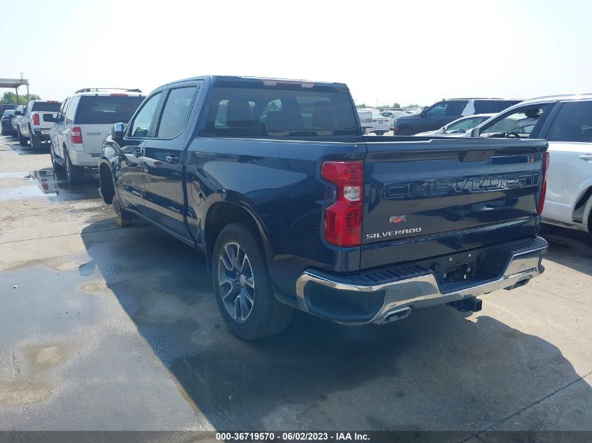 2021 CHEVROLET SILVERADO 1500 LT - 3GCUYDED1MG400907