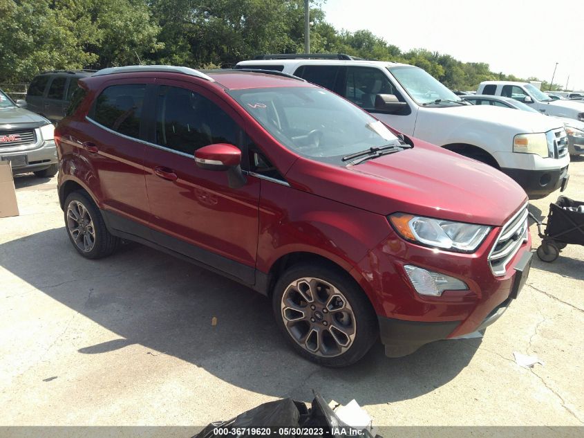 2020 FORD ECOSPORT TITANIUM - MAJ3S2KE1LC337359