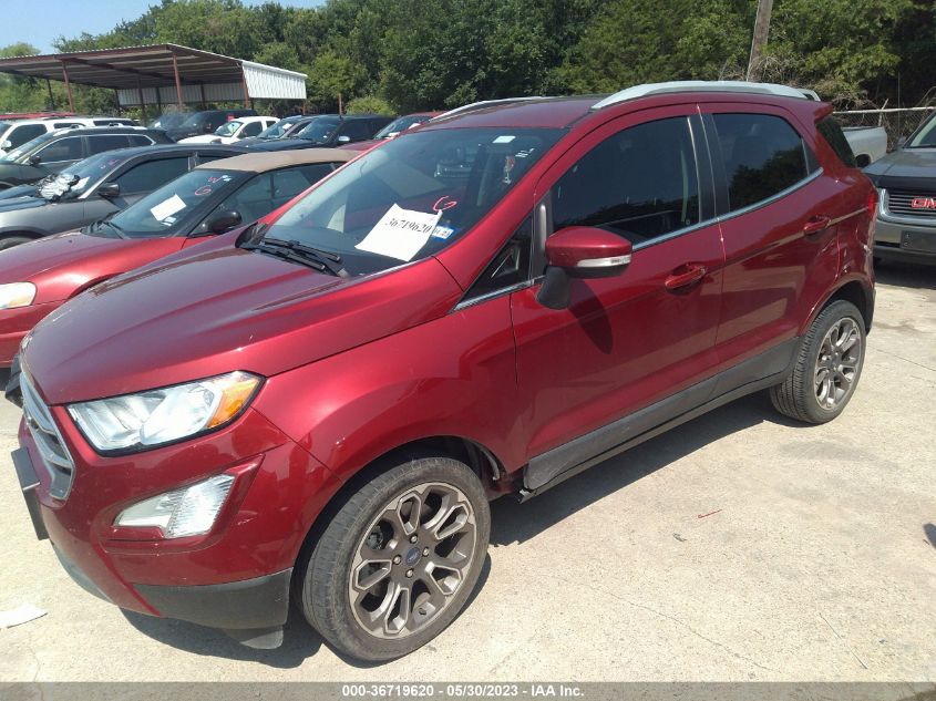 2020 FORD ECOSPORT TITANIUM - MAJ3S2KE1LC337359
