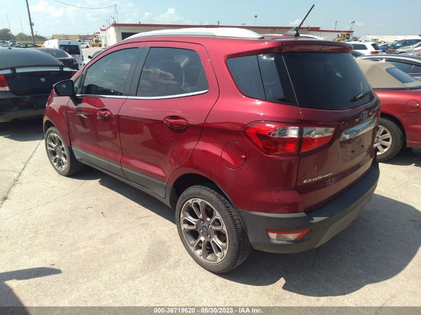 2020 FORD ECOSPORT TITANIUM - MAJ3S2KE1LC337359