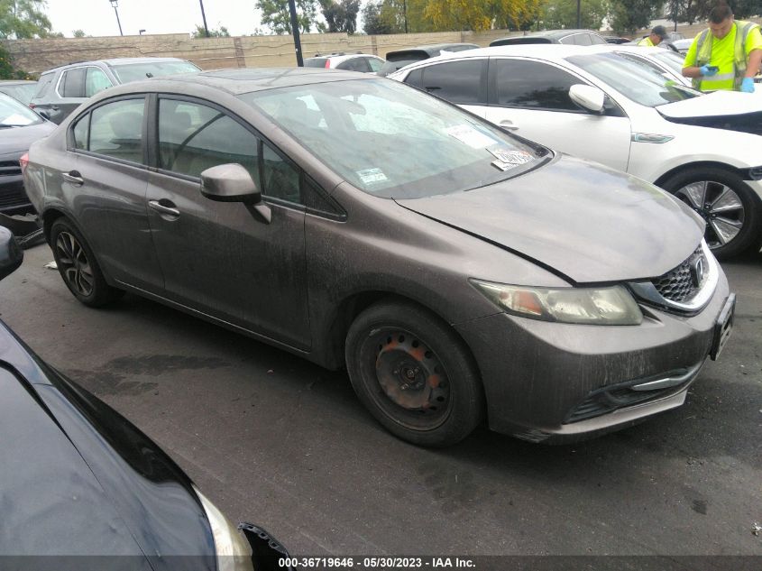 2013 HONDA CIVIC SDN EX - 2HGFB2F84DH554237