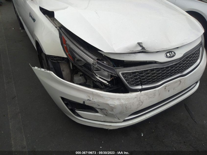 2015 KIA OPTIMA HYBRID - KNAGM4AD5F5083056