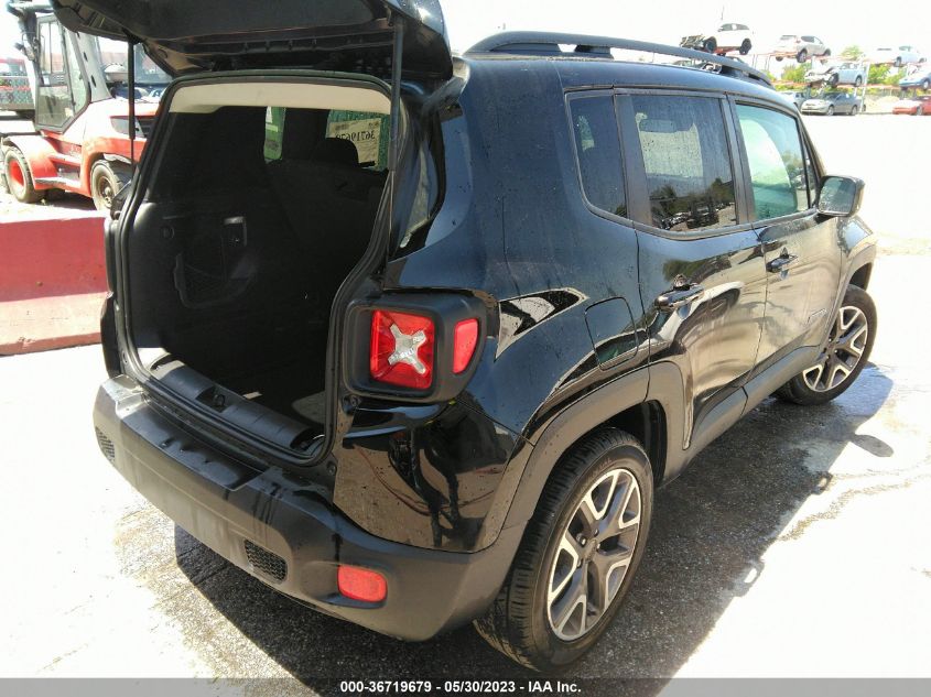 2016 JEEP RENEGADE LATITUDE - ZACCJBBT6GPE30617