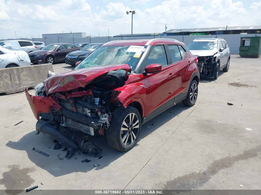 VIN 3N1CP5CU1KL545802 2019 NISSAN KICKS SV