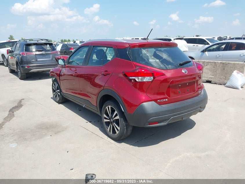 VIN 3N1CP5CU1KL545802 2019 NISSAN KICKS SV