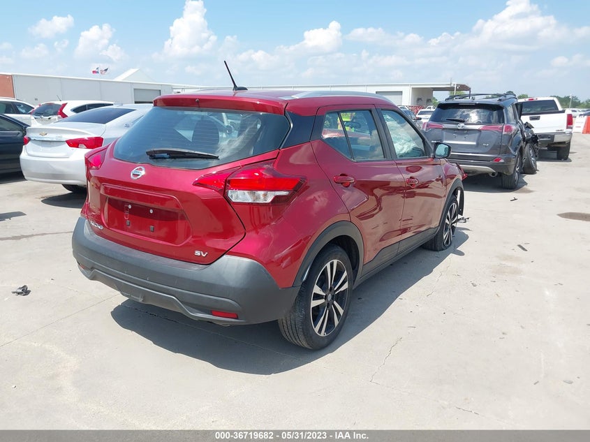 VIN 3N1CP5CU1KL545802 2019 NISSAN KICKS SV